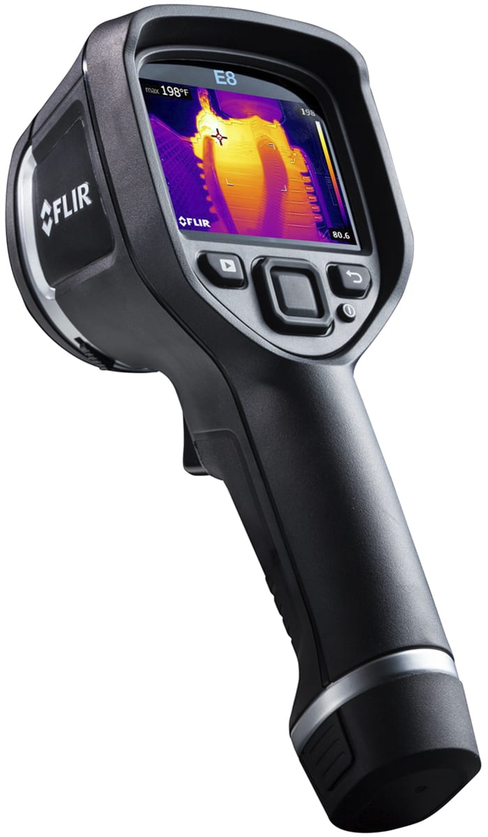 Cámara termográfica con WiFi FLIR E8-XT WiFi, -20 → +550 °C, resolución IR 320 x 240píxel, sin enfoque