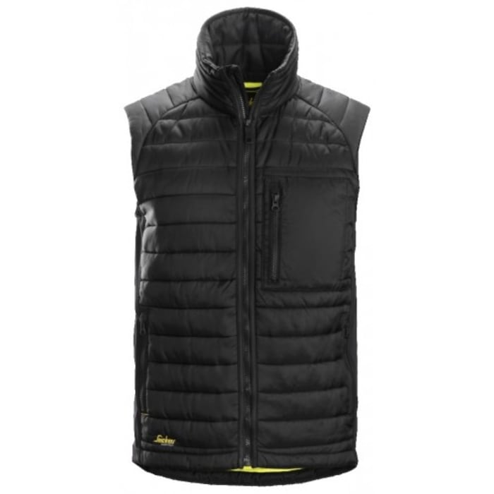 45120404006 Snickers Snickers Black Water Repellent Work Waistcoat L 184 7564 RS Components
