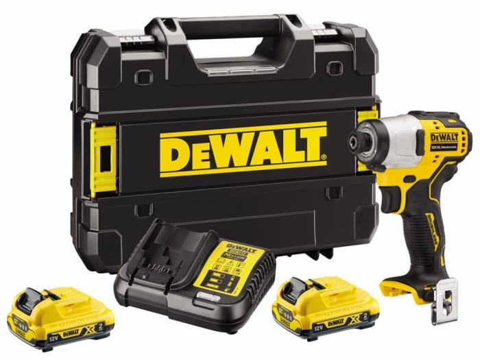 Dewalt impact driver 2 batteries sale