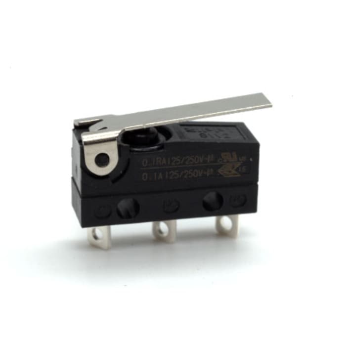Zippy Snap Micro Switch, Solder Terminal, 100 mA, SP-CO, IP67