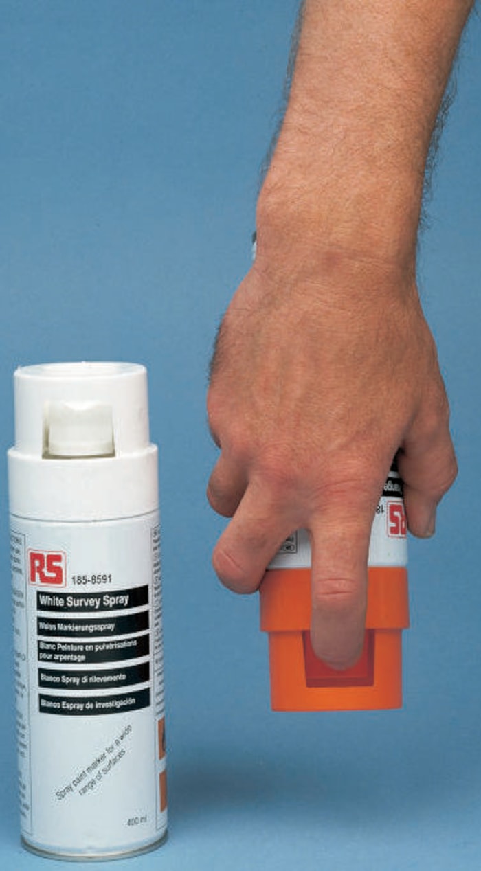 RS PRO 400ml Yellow Spray Paint