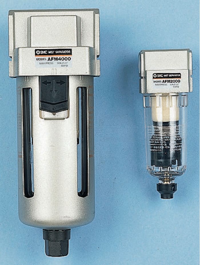 Pneumatický filtr, řada: AFM 0.3μm, přípojka portu: G 3/8 SMC