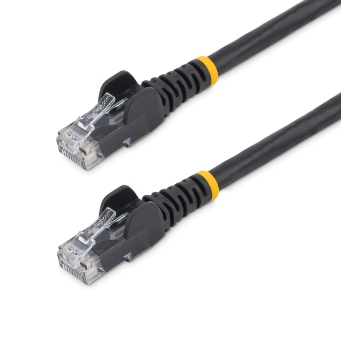 Câble Ethernet StarTech.com catégorie 6, U/UTP, Noir, Longueur 10m PVC, avec connecteur, Protection CMG
