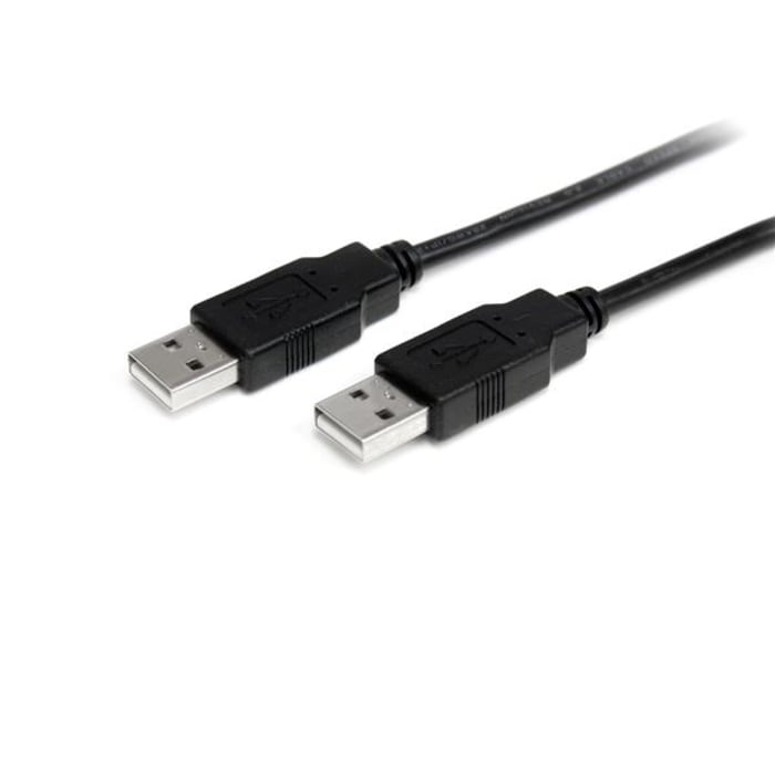 Cable USB 2.0 StarTech.com, con A. USB A Macho, con B. USB A Macho, long. 1m, color Negro