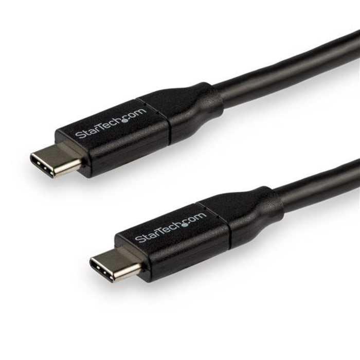 Cable USB 2.0 StarTech.com, con A. USB C Macho, con B. USB C Macho, long. 3m, color Negro