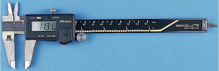 Mitutoyo 300mm, 12in Digital Caliper 0.01 mm Resolution, Imperial, Metric With UKAS Calibration