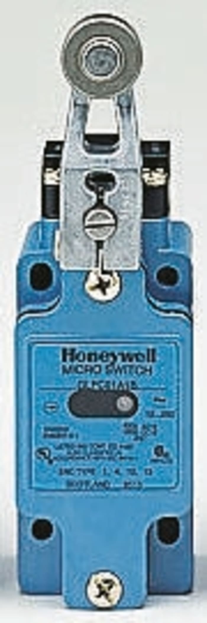 Honeywell GLF Series Roller Lever Limit Switch, NO/NC, IP67, SPDT, Die Cast Zinc Housing, 250V ac Max, 10A Max