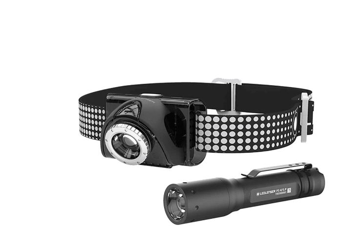 LEDLENSER LED Head Torch 25 lm, 220 lm, 60 m, 130 m Range