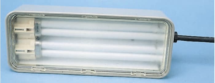 Lampe machine-outil lampe fluocompacte Waldmann, 230 V ac 11 W, IP54
