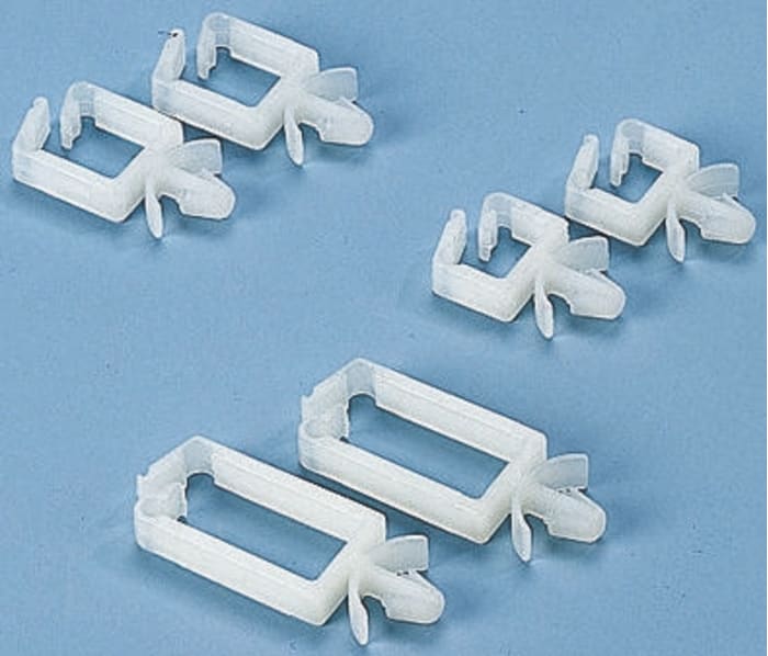 Abrazadera de cable Essentra WS-SEA de Nylon 66 , montaje: Encaje a Presión, 10.2 x 5.6 x 10.7mm