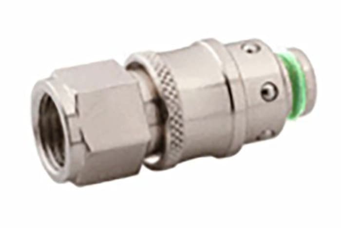 RS PRO Brass Coupler Nipple Female ISO 228 Class A