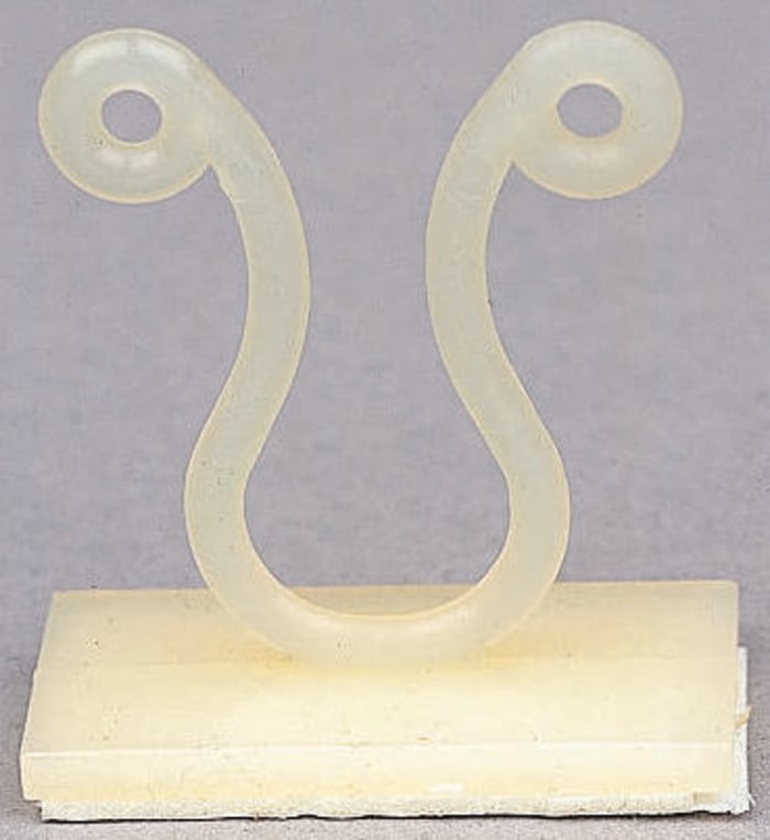 8888 Natural Nylon Bunny Clip, 10.2mm Max. Bundle
