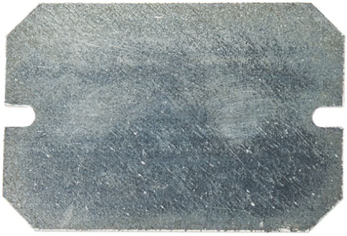 Fibox Steel Mounting Plate, 54mm H, 1.5mm W, 110mm L for Use with C Series, M Series