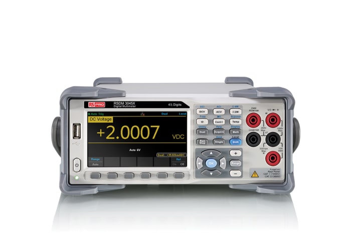 Multimètre RSDM3045X RS PRO de table, 750V c.a. 10A c.a.