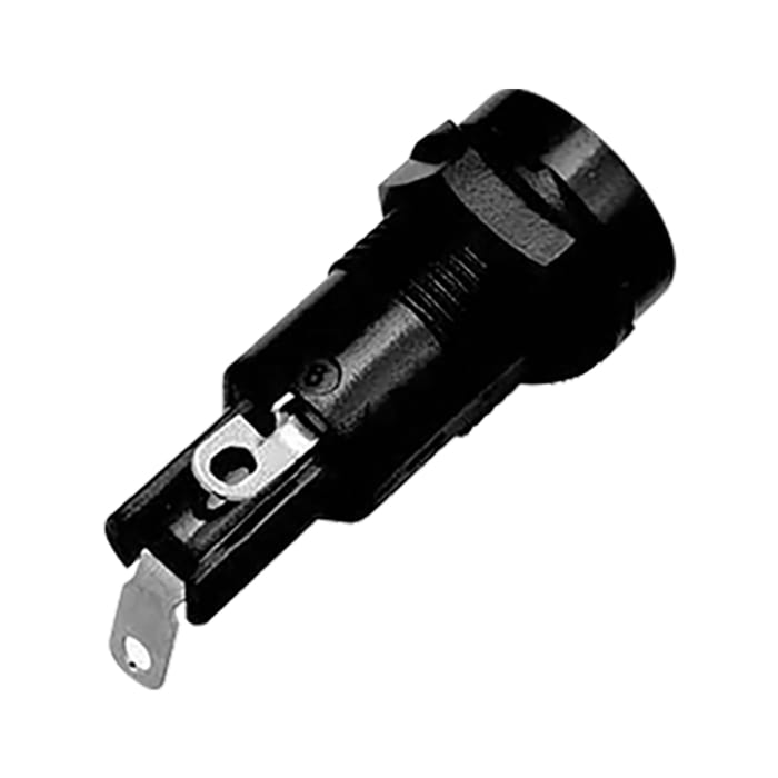 RS PRO RS PRO 10A Panel Mount Fuse Holder for 5 x 20mm Fuse, 250V ac