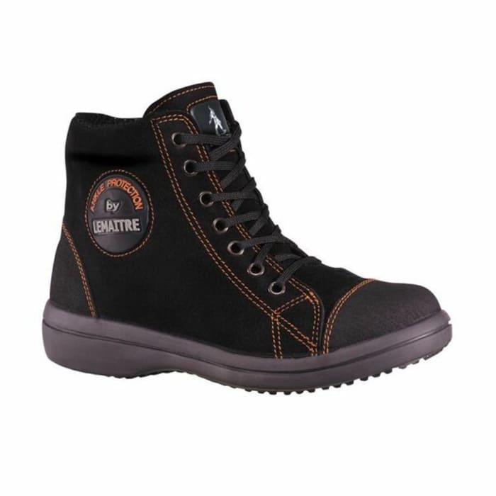 LEMAITRE SECURITE VITAMINE Black Steel Toe Capped Womens Safety Boots EU 37