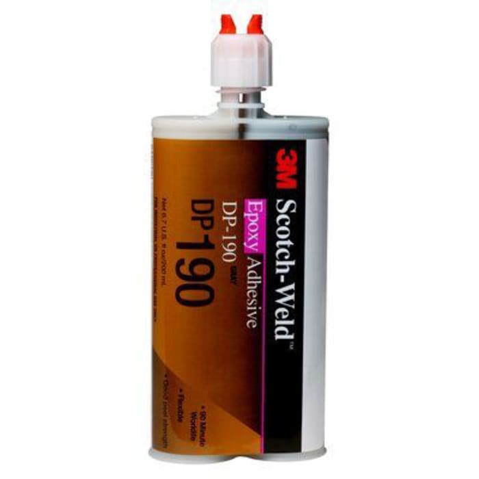 Adhésif Scotch-Weld DP190 Gris, Liquide Cartouche double 48 ml