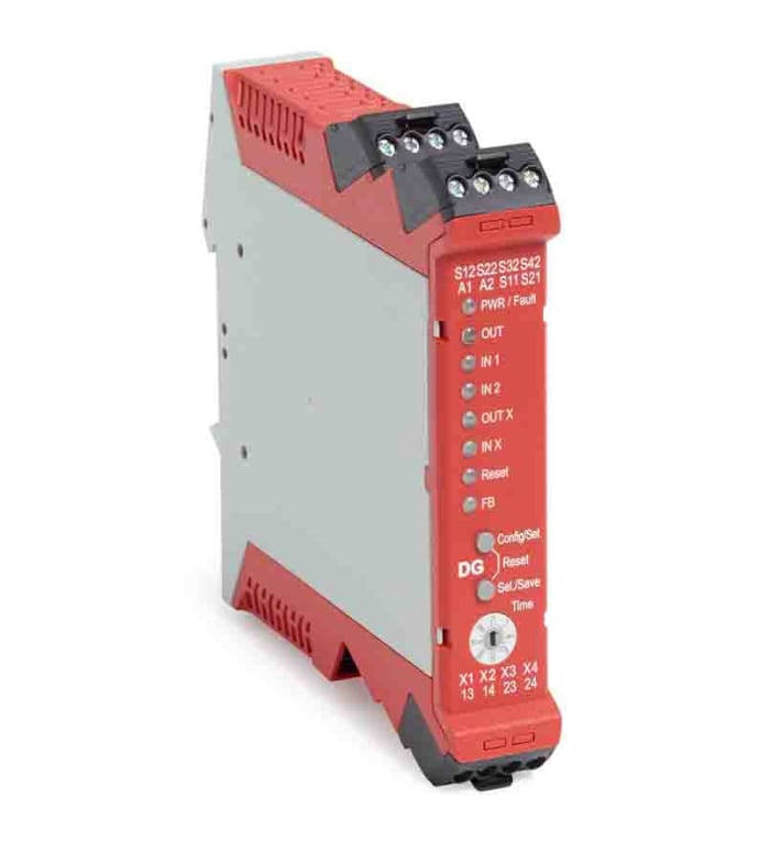 440R-DG2R2T Rockwell Automation | Rockwell Automation Dual-Channel Safety  Relay, 26.4V, 2 Safety Contacts | 190-2124 | RS Components