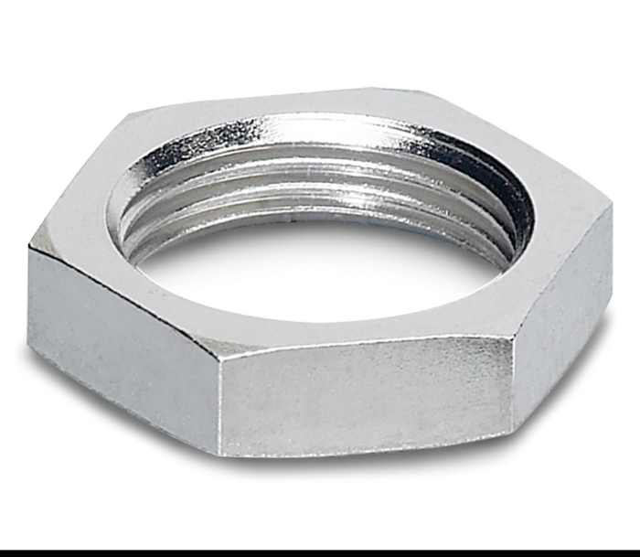 Příslušenství konektorů, Plochá matice, pro použití s: Zapuštěný konektor