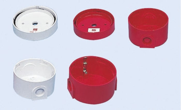 Red deep base for beacon & sounder unit