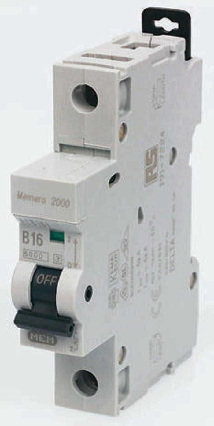 Eaton Memera AHC MCB, 3P, 20A Curve C, 10 kA Breaking Capacity