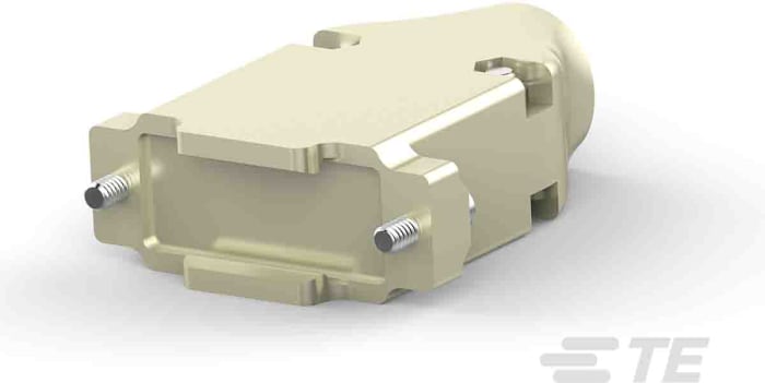TE Connectivity AMPLIMITE Series Zinc Straight D-Sub Backshell, 15 Way