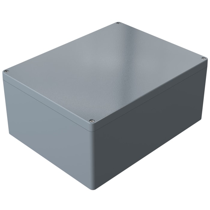 Boîtier Rose Aluminium Standard en Fonte d'aluminium, 400 x 310 x 180mm, Gris IP66
