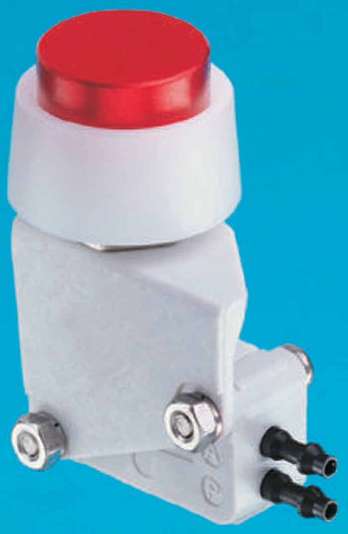 SMC Push Button 3/2 Pneumatic Manual Control Valve VM1000 Series, 2.5mm, III B