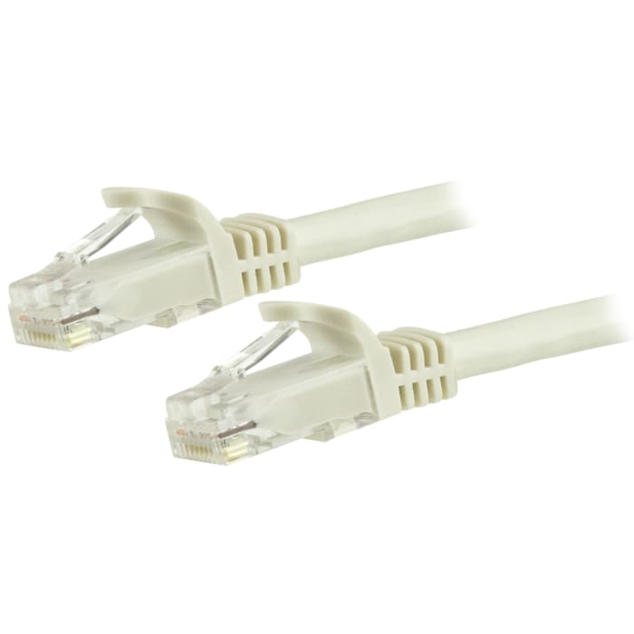 Câble Ethernet StarTech.com catégorie 6, U/UTP, Blanc, Longueur 3m PVC, avec connecteur, Protection CMG