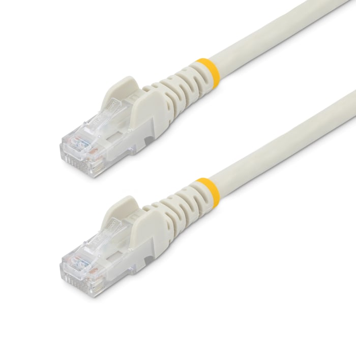 Câble Ethernet Startech catégorie 6, U/UTP, Blanc, Longueur 0.5m PVC, avec connecteur, Protection CMG