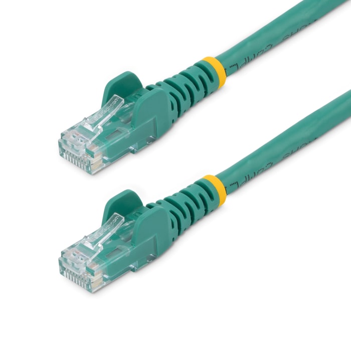 StarTech.com, 1m Cat6, Green RJ45 to Male RJ45 Male, U/UTP Unshielded, Terminated PVC Sheath