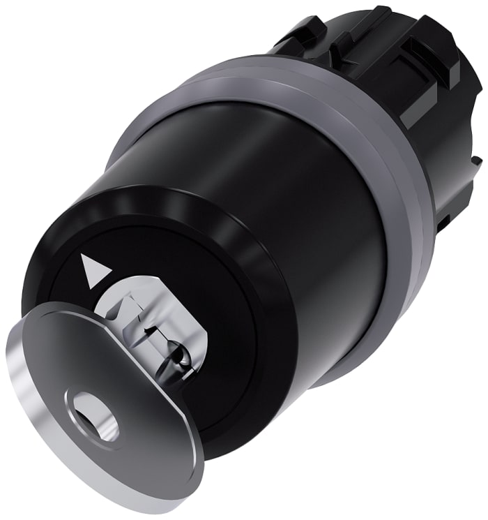 Siemens SIRIUS ACT 2-position Key Switch Head, Latching, 22mm Cutout
