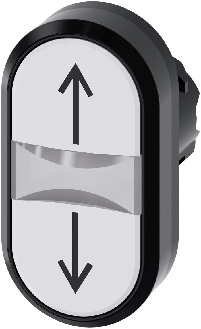 Siemens SIRIUS ACT 3SU10 Series White Momentary Push Button, 22mm Cutout, IP66, IP67, IP69K