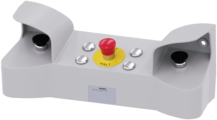 Siemens Push Push Push Button Control Station, Metal, 3 Cutouts, Black, IP66