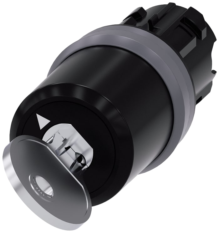 Siemens SIRIUS ACT 2-position Key Switch Head, Momentary, 22mm Cutout