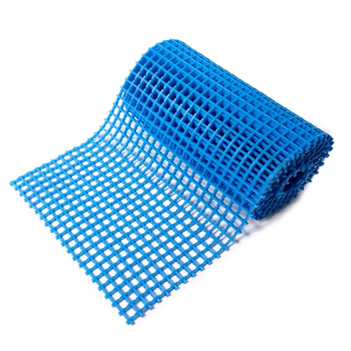 Coba Europe Blue Anti-Slip PVC Mat, Cross Ribbed Finish 5m x 0.9m x 12mm