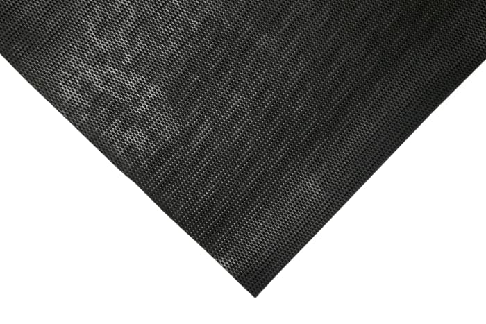 Coba Europe Black Anti-Slip Flooring Vinyl Mat, Solid Finish 5m x 1.22m x 3mm