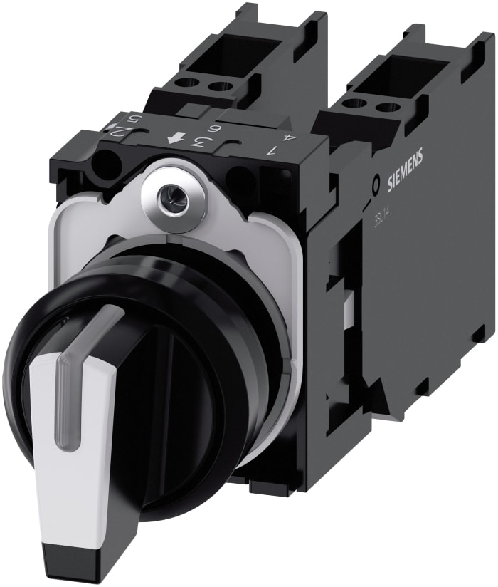 Siemens Selector Switch -, Illuminated 3 Positions