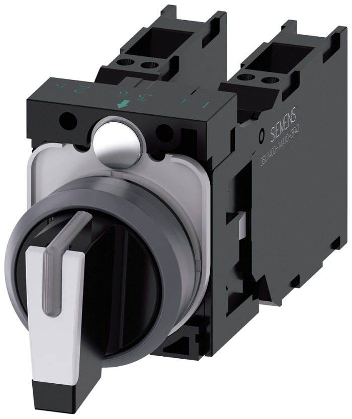 Siemens Selector Switch -, Illuminated 3 Positions