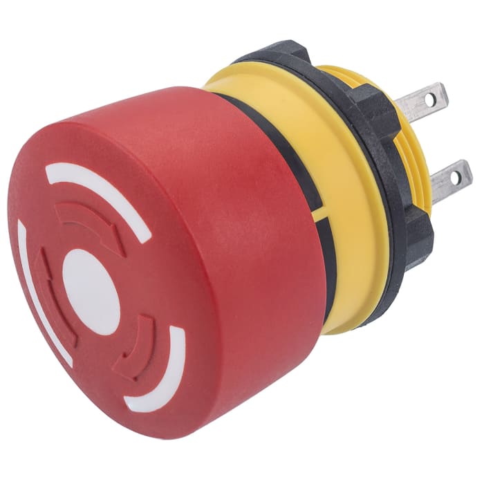 E-Stop Pushbutton, 2NC, non illuminated,