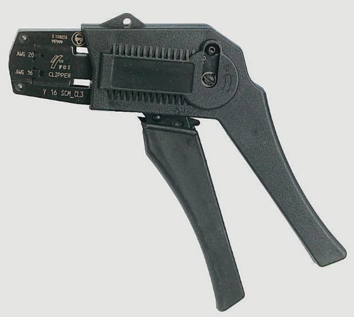 SOURIAU ratchet crimp tool