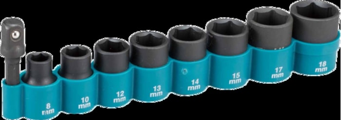 Makita metric impact socket set outlet