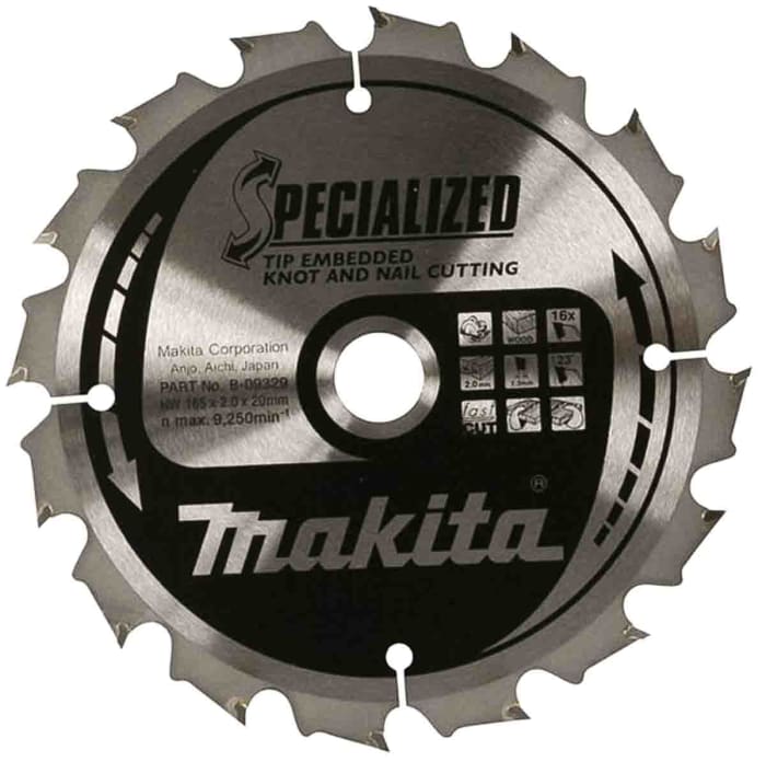 Makita circular saw blade 190mm sale