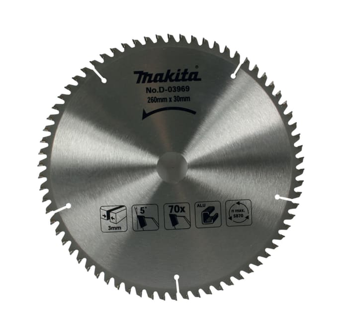 D 03969 Makita Makita Circular Saw Blade Pack of 1 194 7967