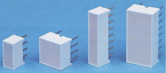 HLMP-2500-FG000 Broadcom Light Bar LED Display, Green 25 mcd