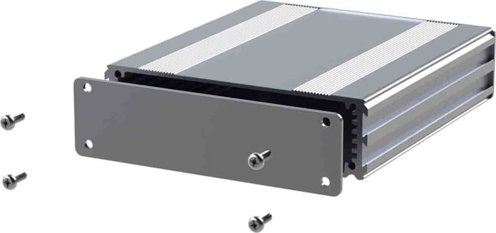RS PRO | RS PRO Silver Anodised Aluminium Instrument Case 30 mm, 80 mm ...