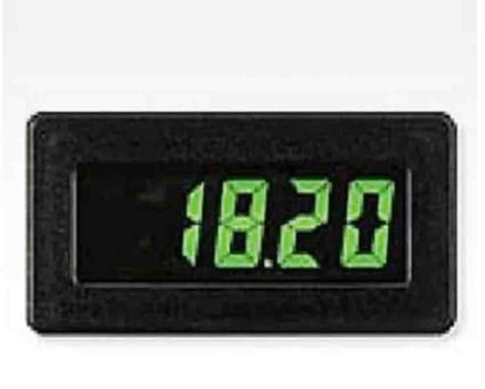 Red Lion CUB4CL Digital Panel Ammeter DC, 33mm x 68mm