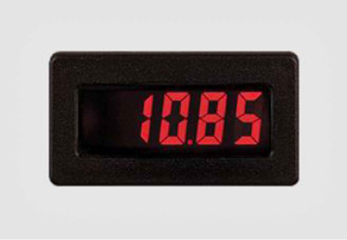 Red Lion CUB4CL Digital Panel Ammeter DC, 33mm x 68mm