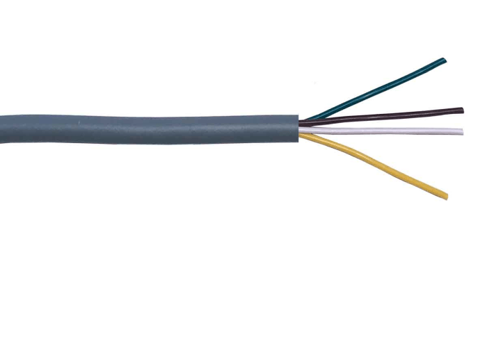 Câble de données RS PRO, 4x 0,34 mm², 22 AWG, Non blindé, 100m