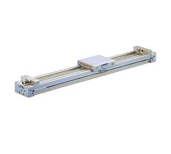 Vérin pneumatique sans tige SMC, réf MY1C32G-500, alésage 32mm, course 500mm, Raccord Rc 1/8